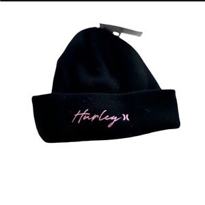 Women’s NWT Black & Pink Hurley Hat / Beanie